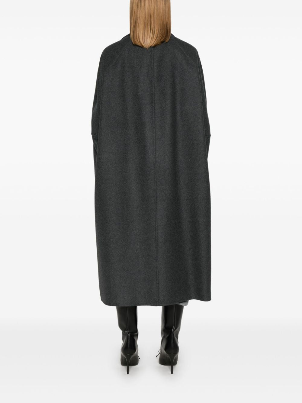 Max Mara Coats Grey Virgin Wool