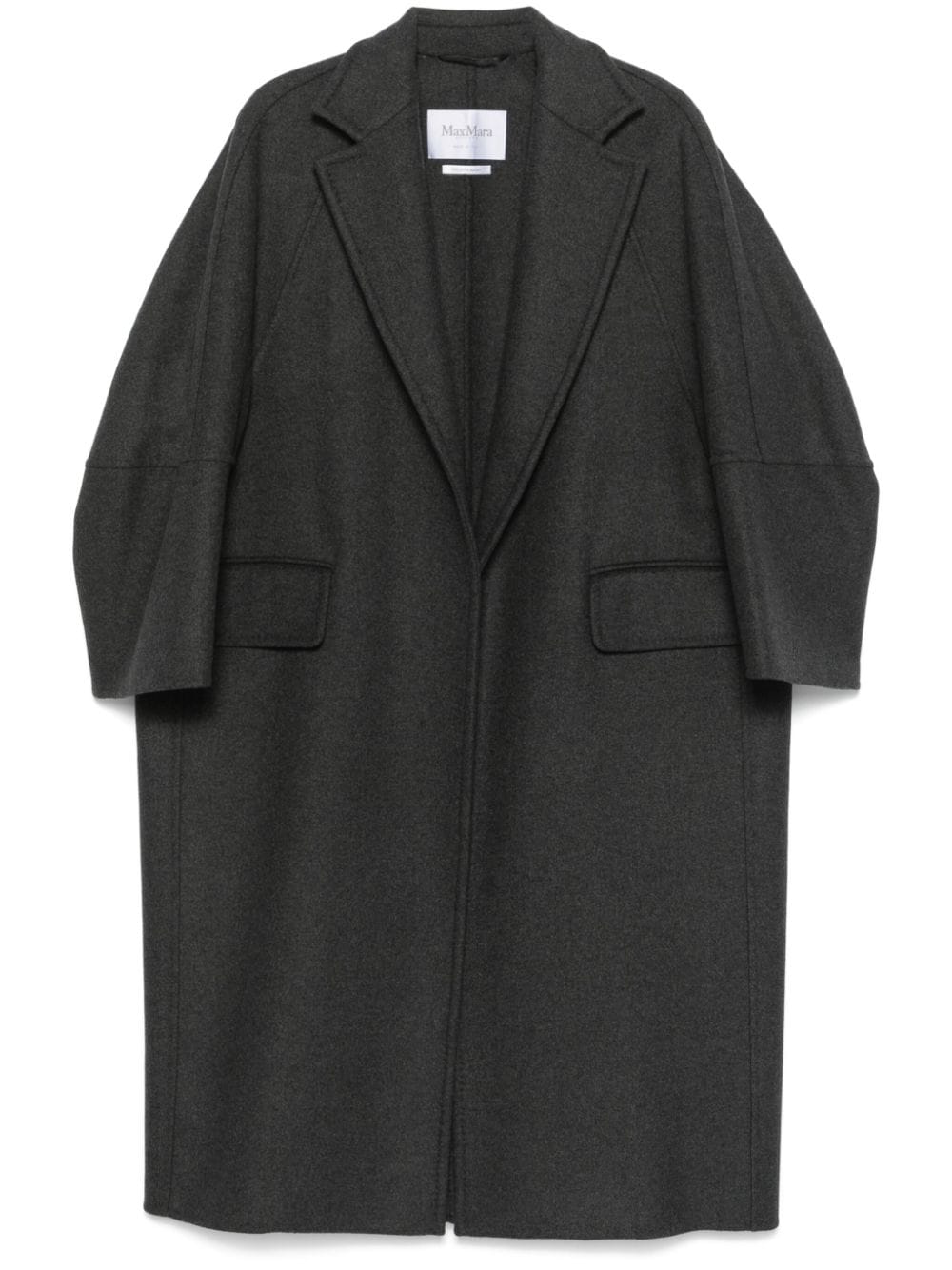 Max Mara Coats Grey Virgin Wool