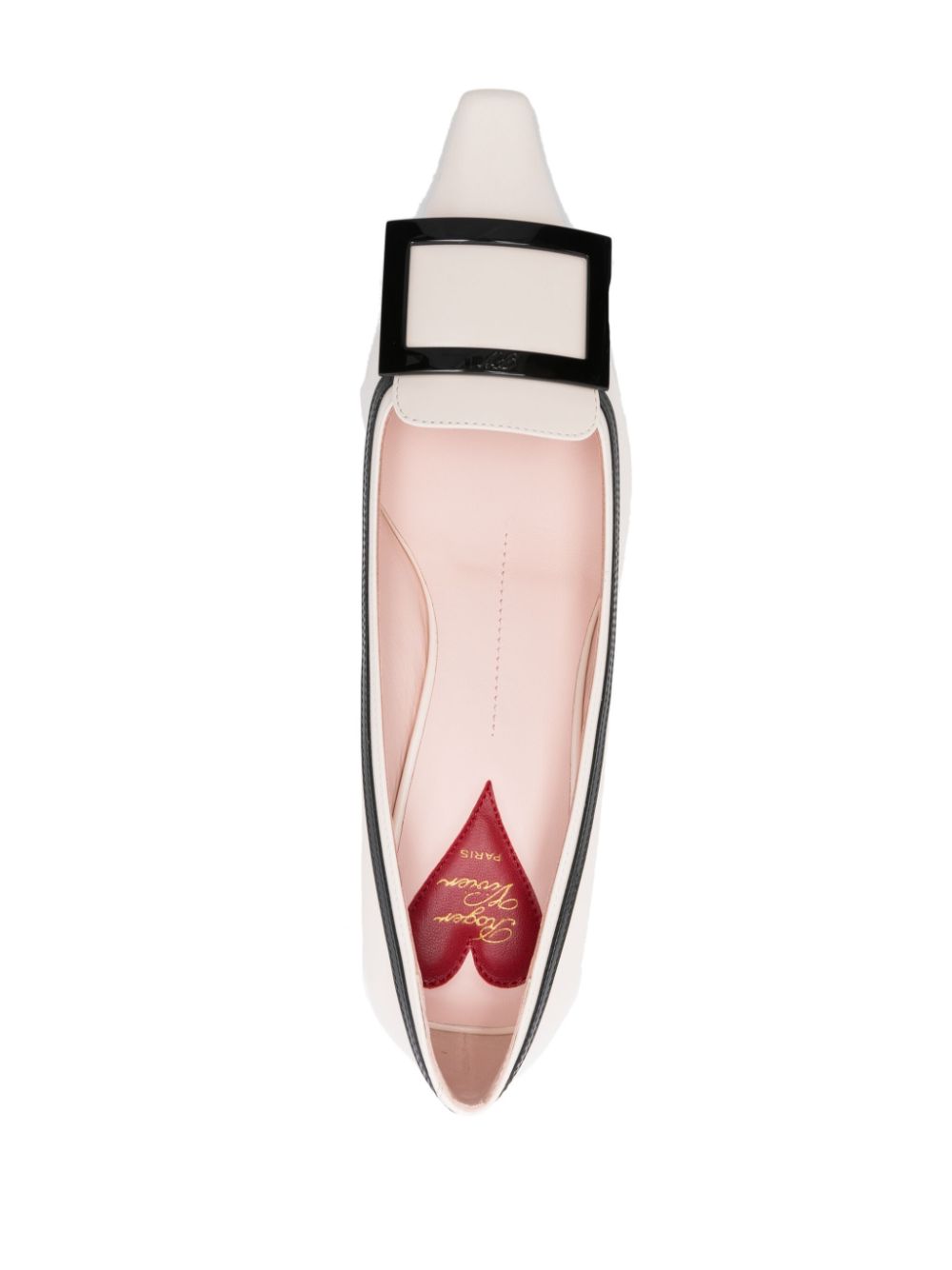 Roger Vivier With Heel White Calf Leather