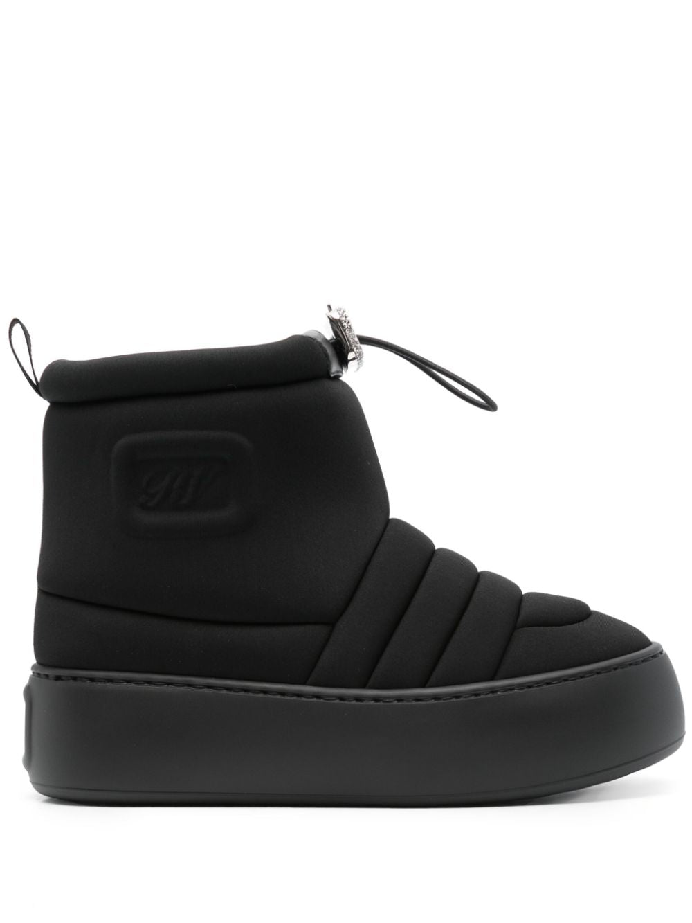 Roger Vivier Boots Black Nylon