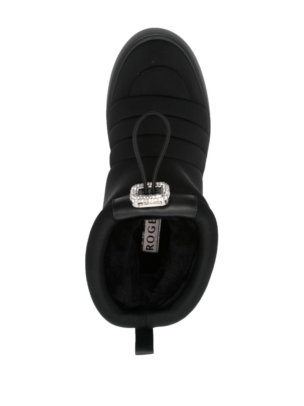 Roger Vivier Boots Black Nylon