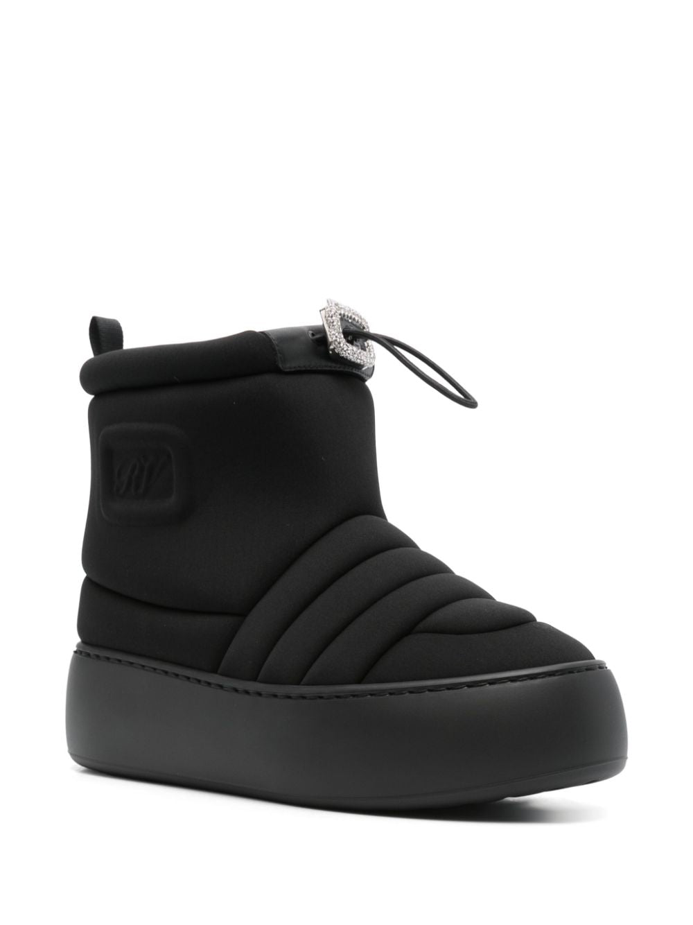 Roger Vivier Boots Black Nylon
