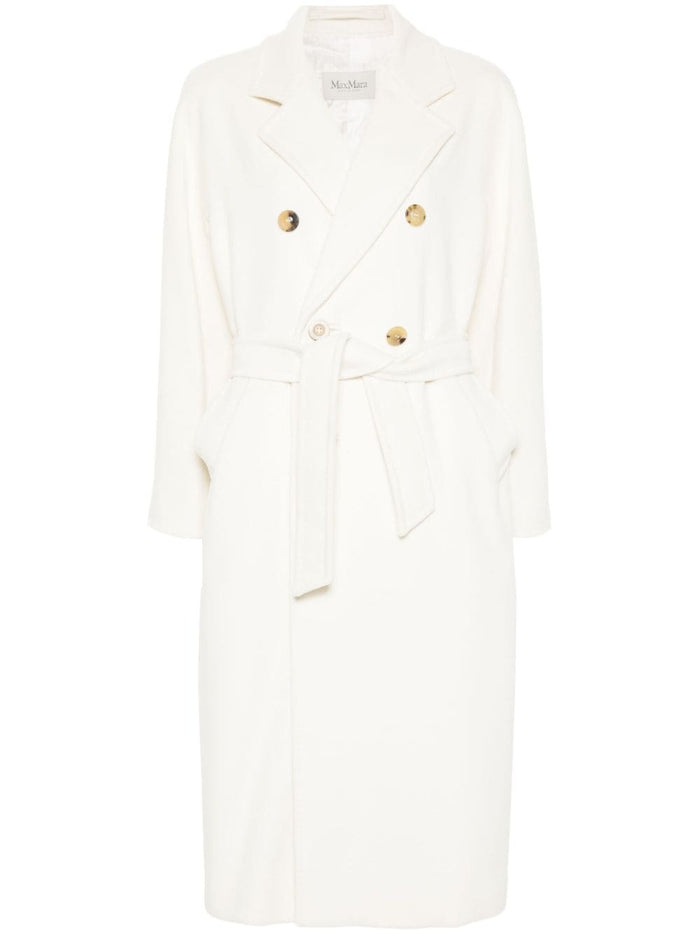 Max Mara Coats White Wool