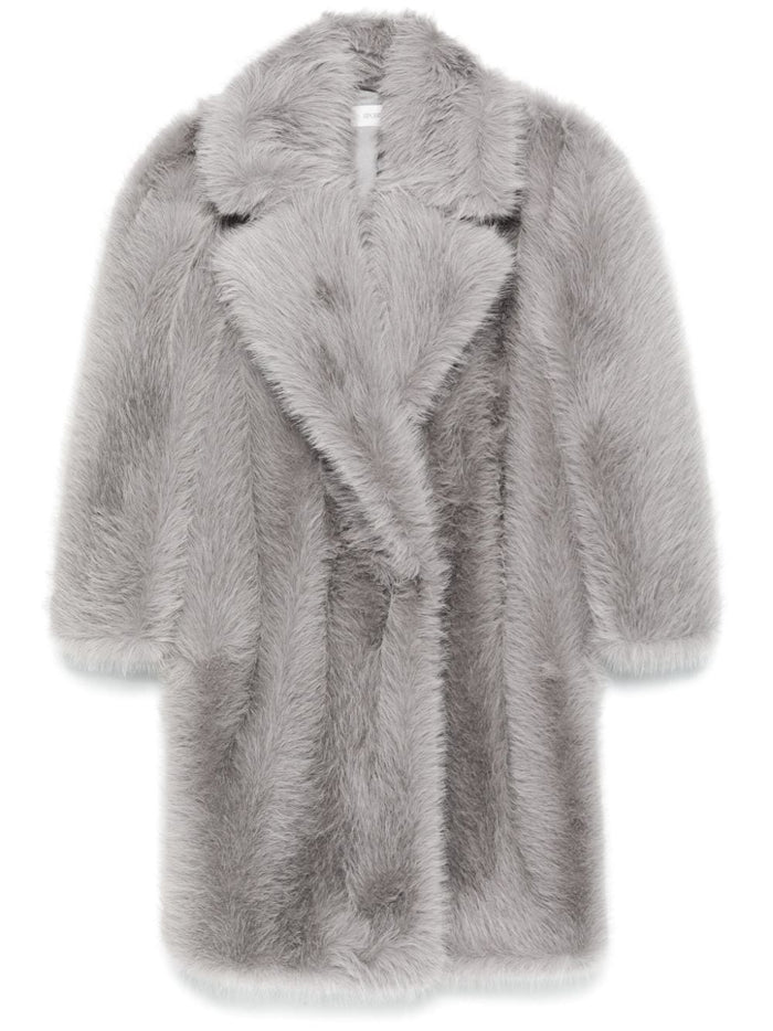 Sportmax Coats Grey Polyester