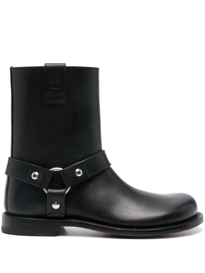 Loewe Boots Black Calf Leather