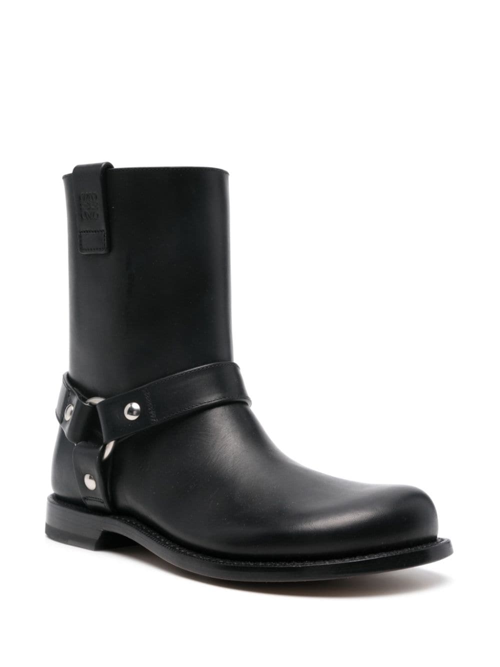 Loewe Boots Black Calf Leather