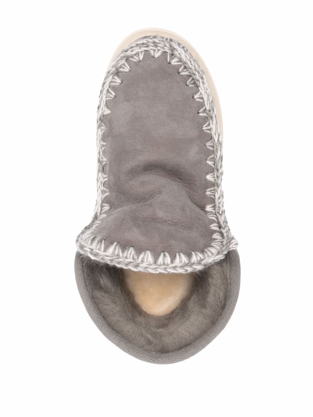 Mou Boots Grey Suede