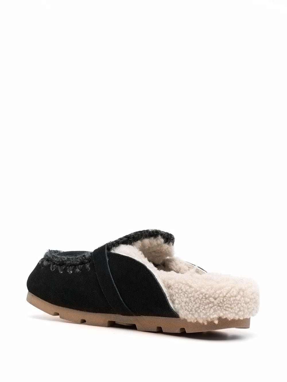 Mou Sandals Black Suede