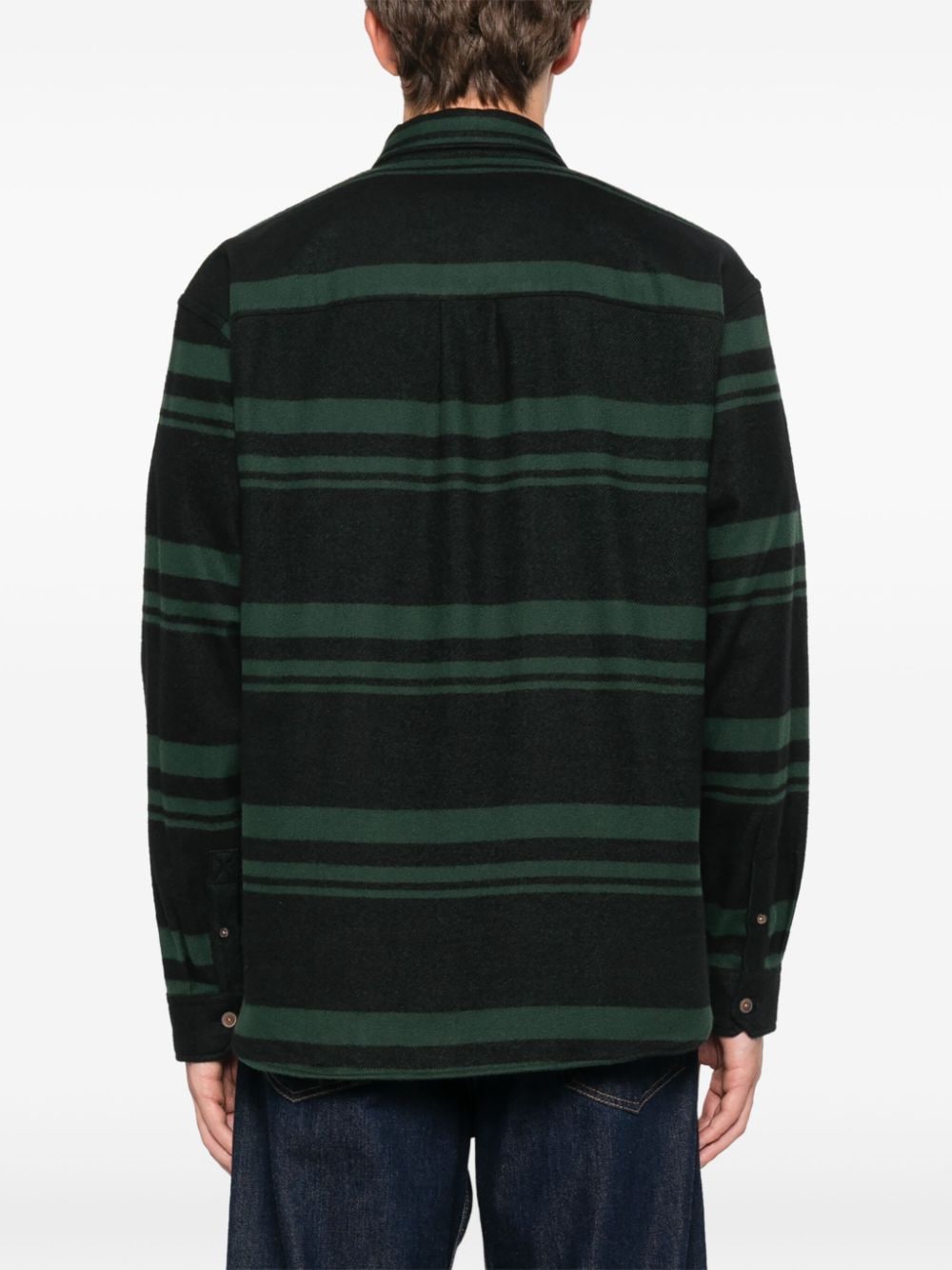 Paul Smith Shirts Green Wool