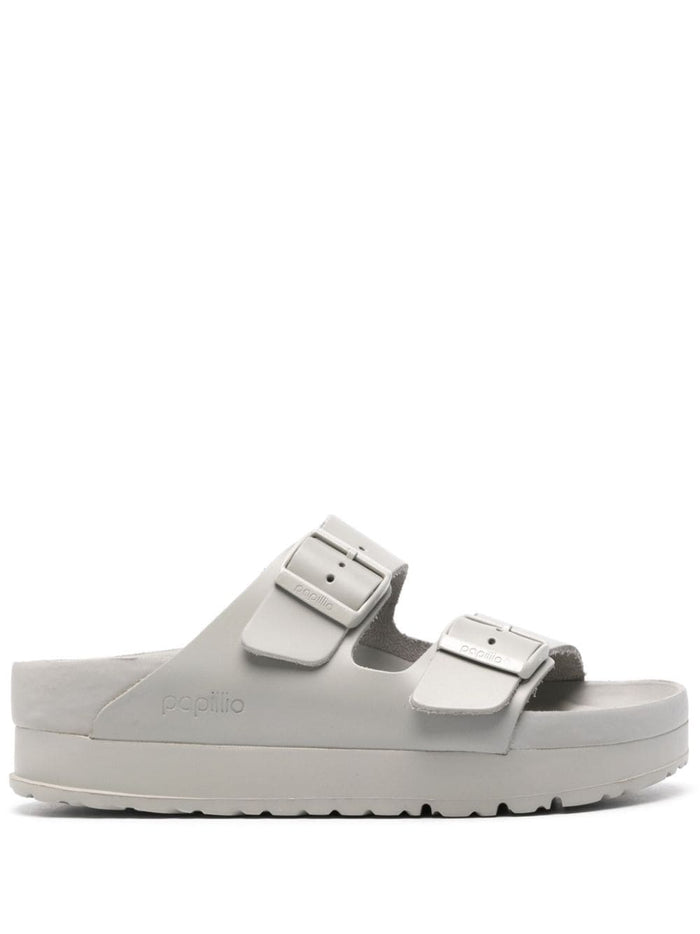 Birkenstock Sandals Grey Leather