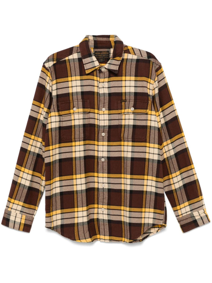 Filson Shirts Brown Cotton