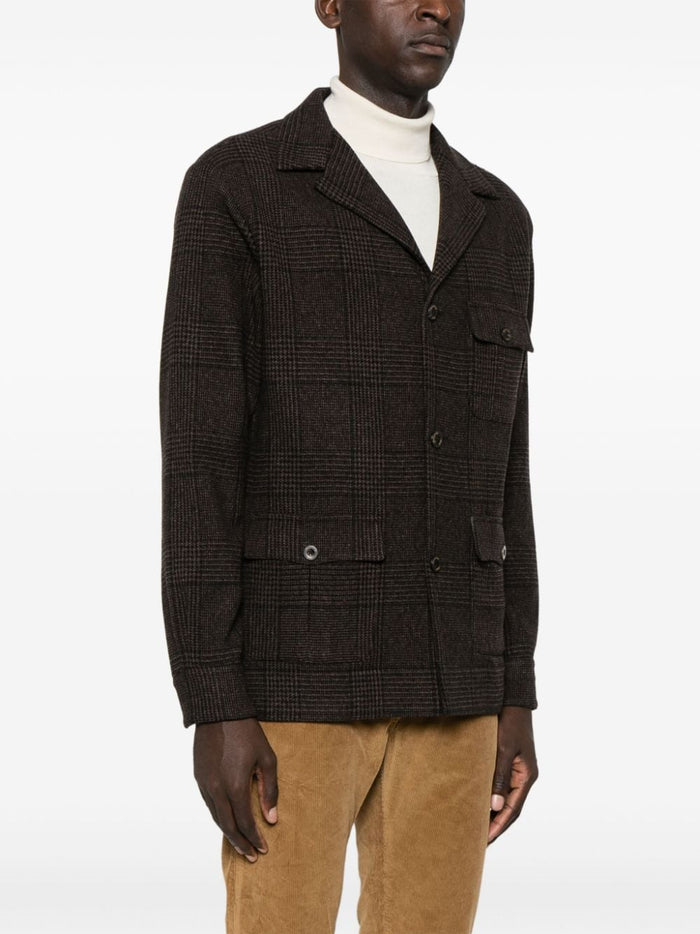 FINAMORE 1925 NAPOLI Jackets Brown Virgin Wool