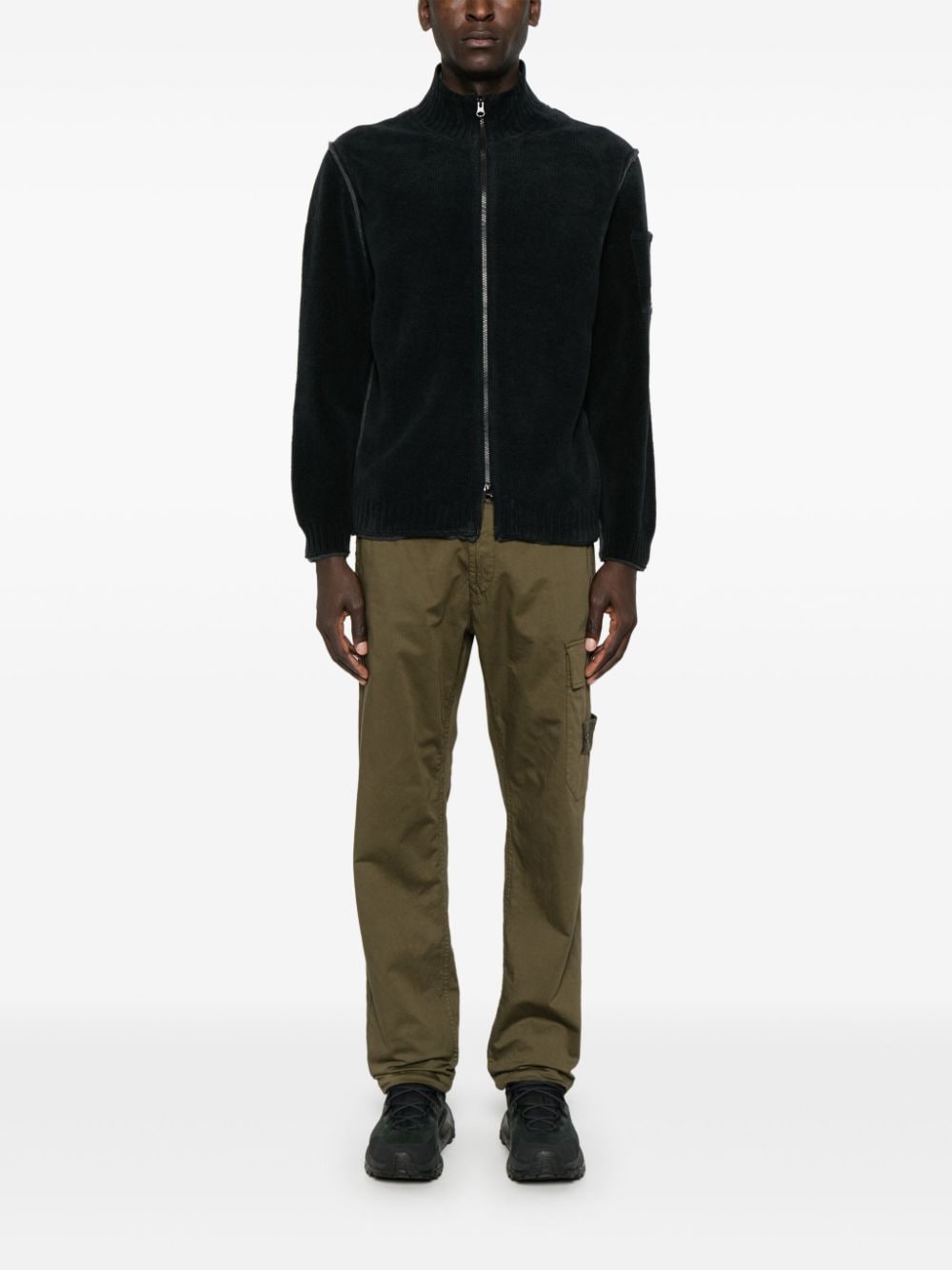 C.p. Company Sweaters Black Cotton