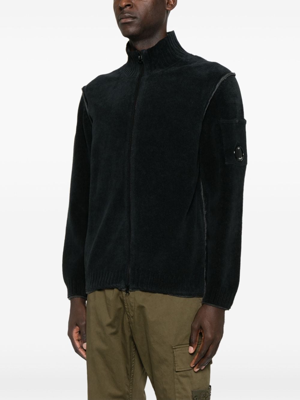 C.p. Company Sweaters Black Cotton