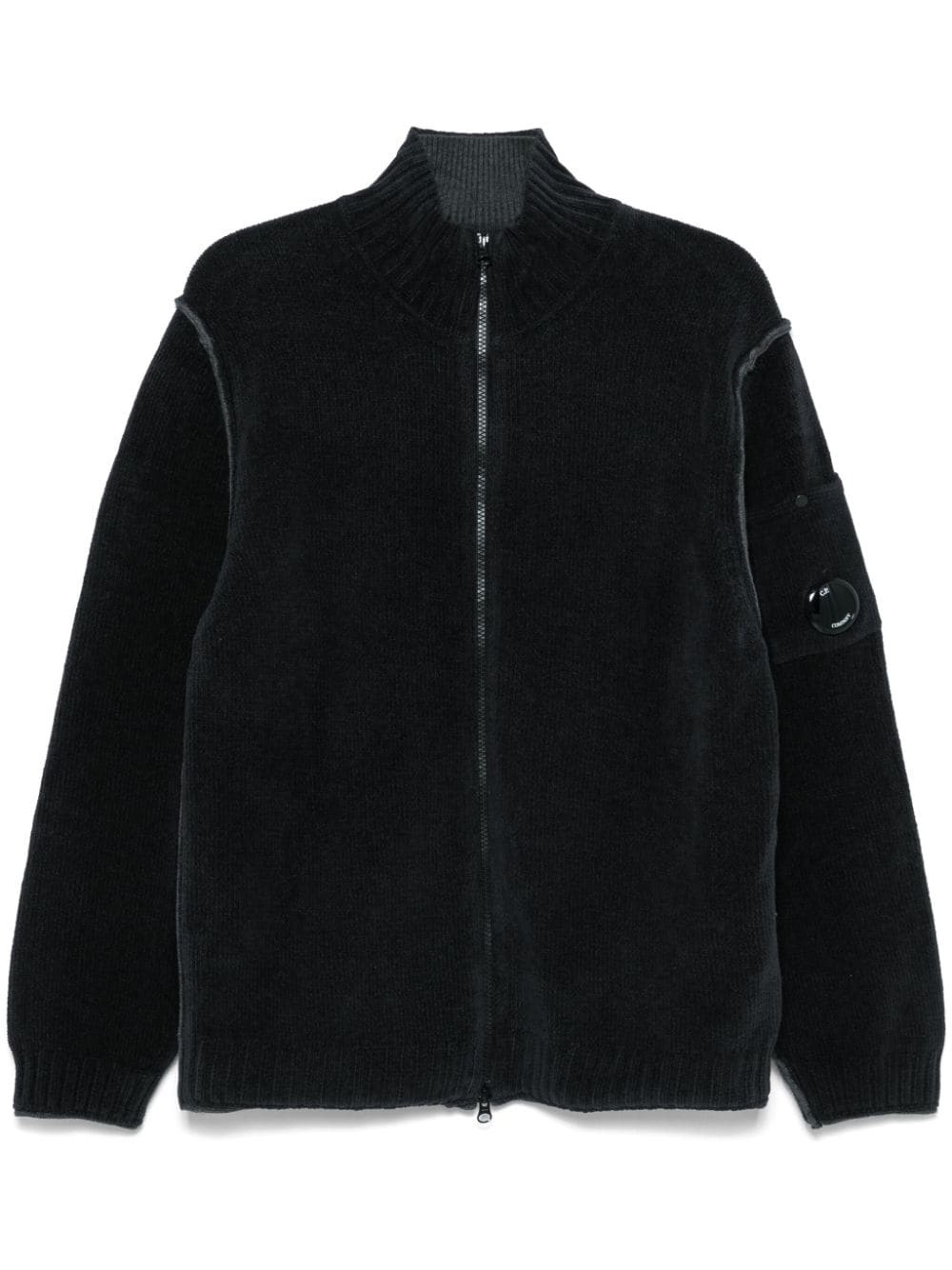 C.p. Company Sweaters Black Cotton