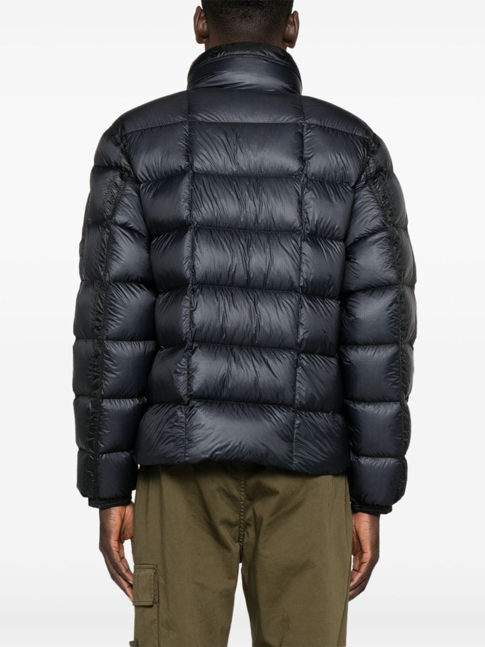 C.p. Company Coats Blue Polyamide