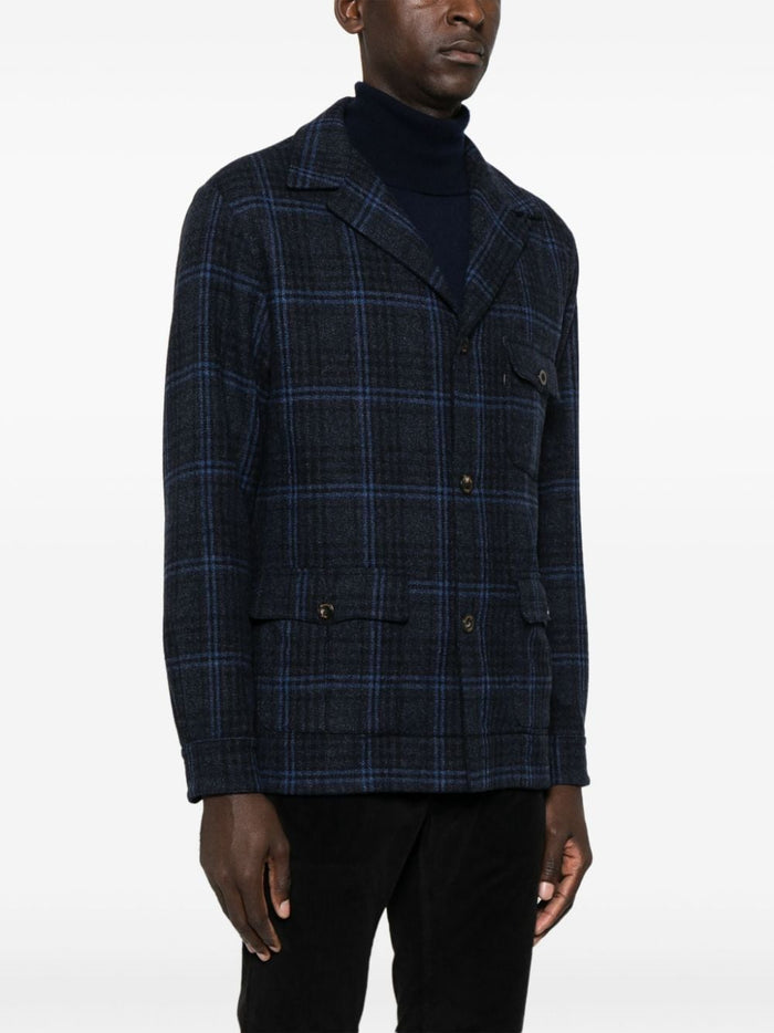 FINAMORE 1925 NAPOLI Jackets Black Virgin Wool