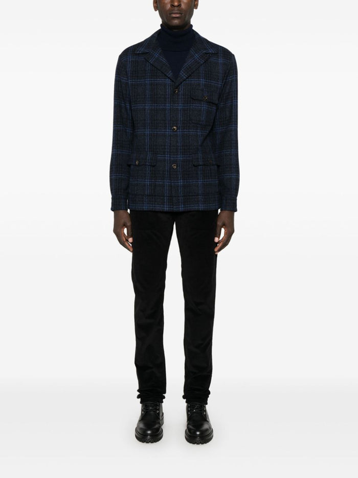 FINAMORE 1925 NAPOLI Jackets Black Virgin Wool