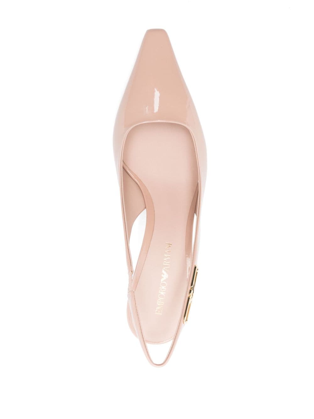 Emporio Armani Exclusive With Heel Cipria Calf Leather
