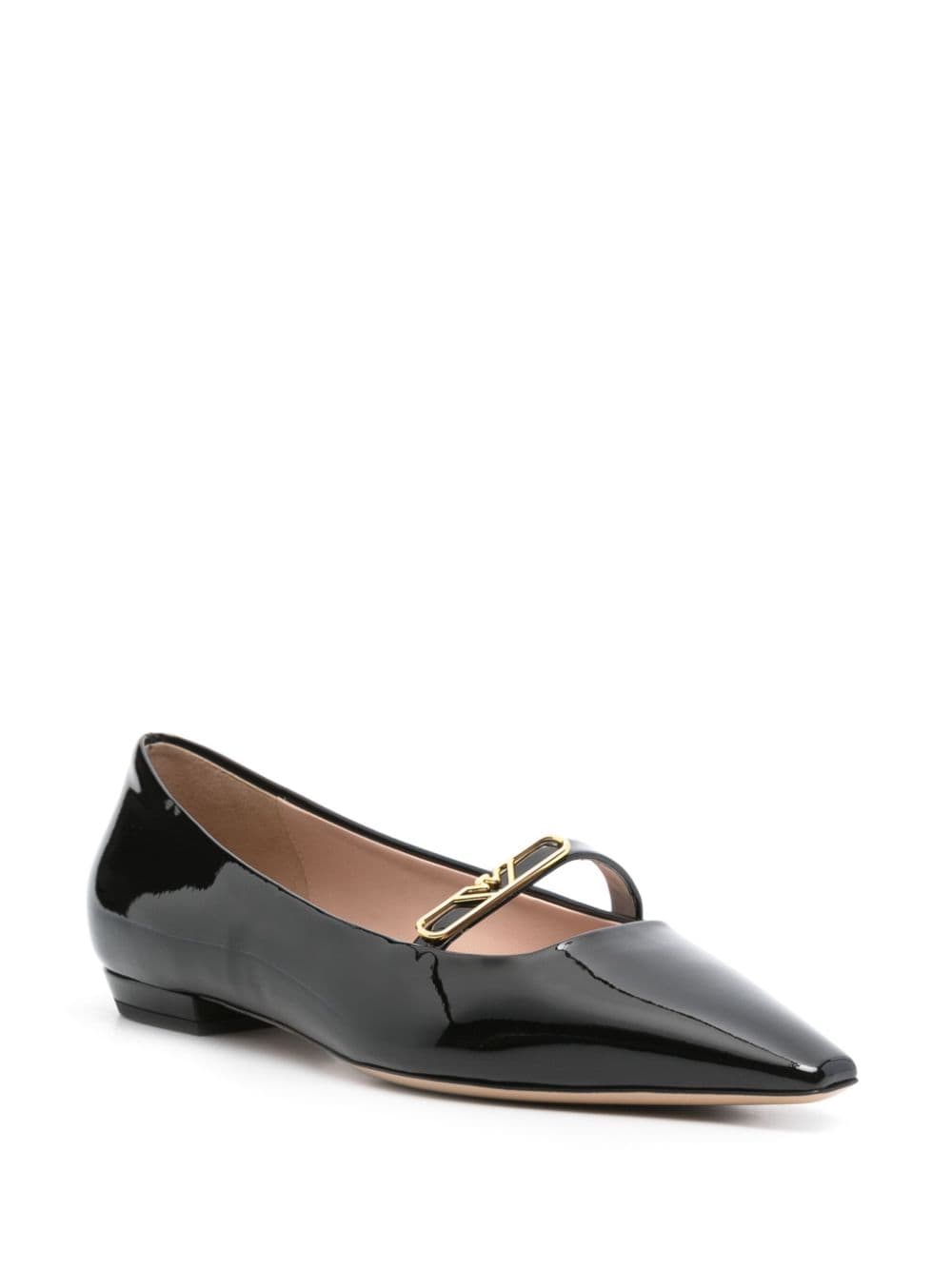 Emporio Armani Exclusive Flat Shoes Nero Calf Leather