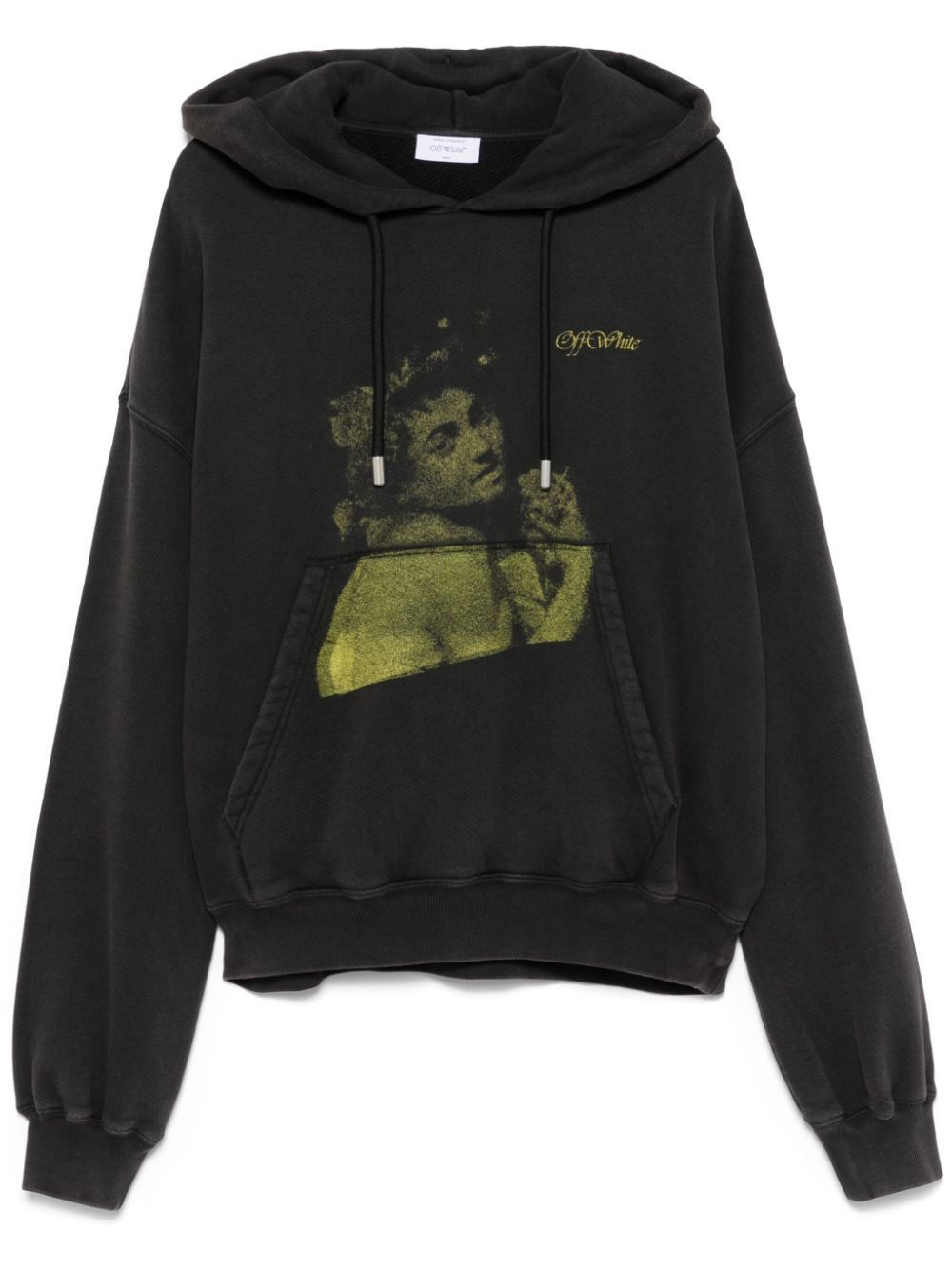 Off White Sweaters Black Cotton