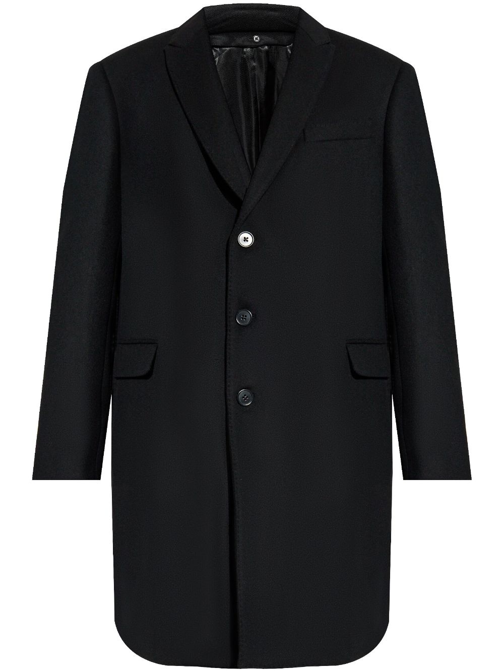 Emporio Armani Coats Nero Outer: Virgin Wool