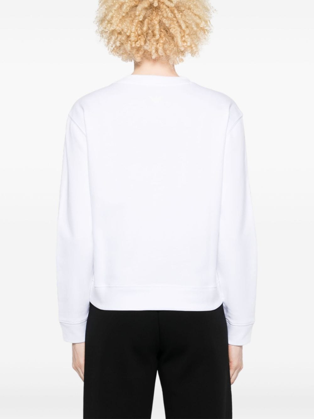 Emporio Armani Sweaters Bianco Cotton