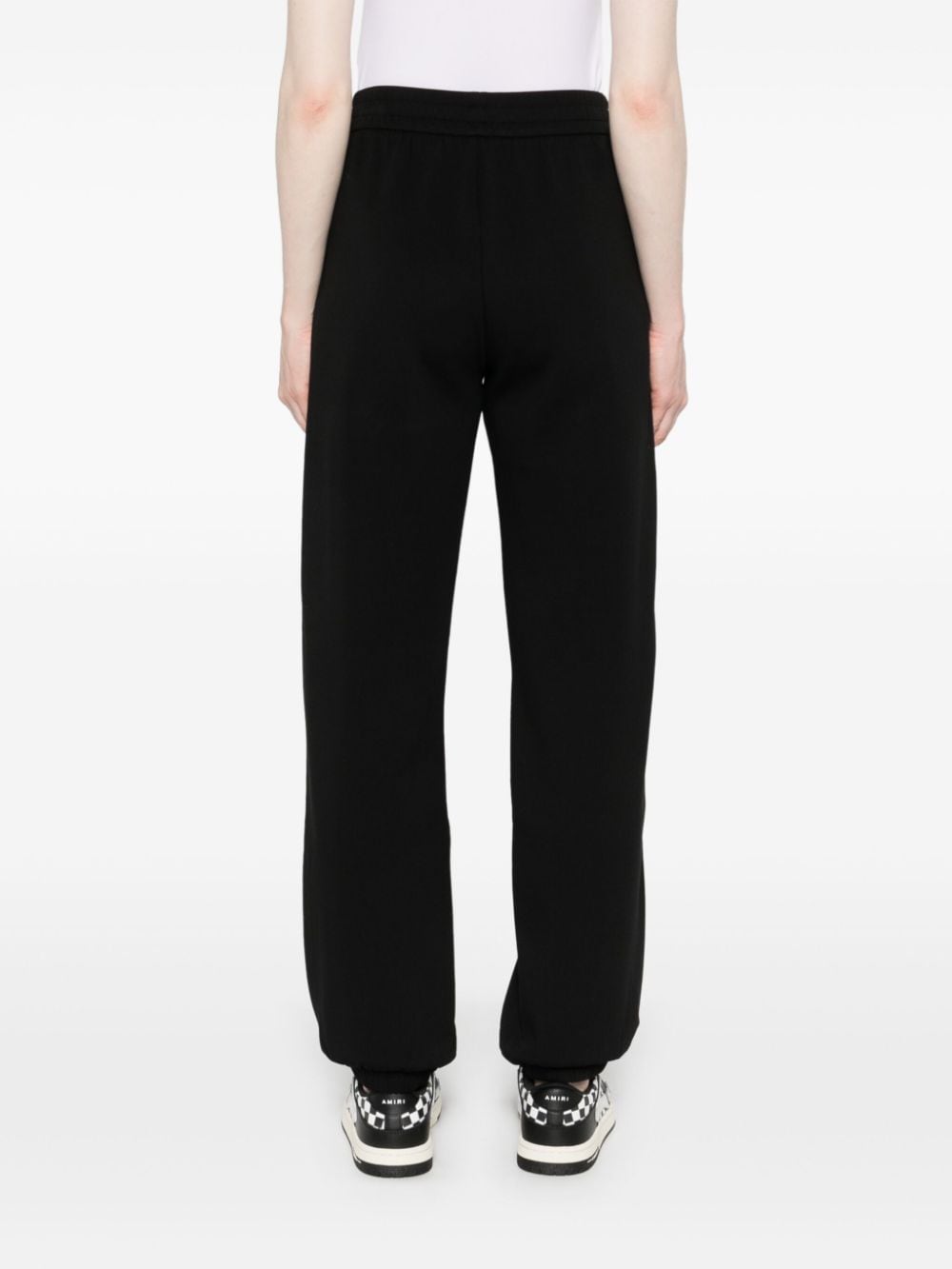 Emporio Armani Trousers Nero Cotton Polyester Elastane