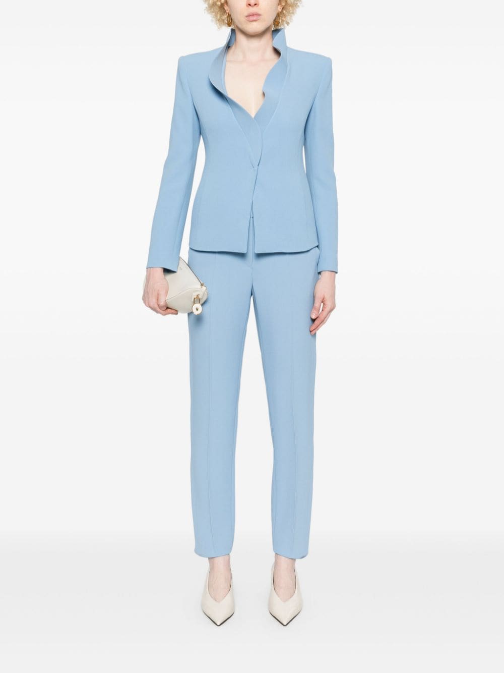 Emporio Armani Jackets Azzurro Viscose
