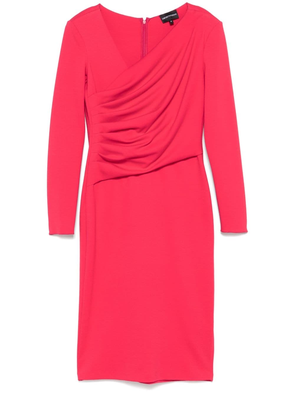 Emporio Armani Dresses Rosso Cotton