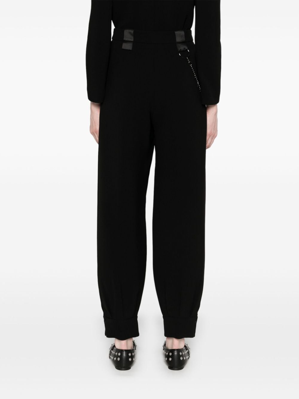 Emporio Armani Capsule Trousers Nero Acetato Polyester