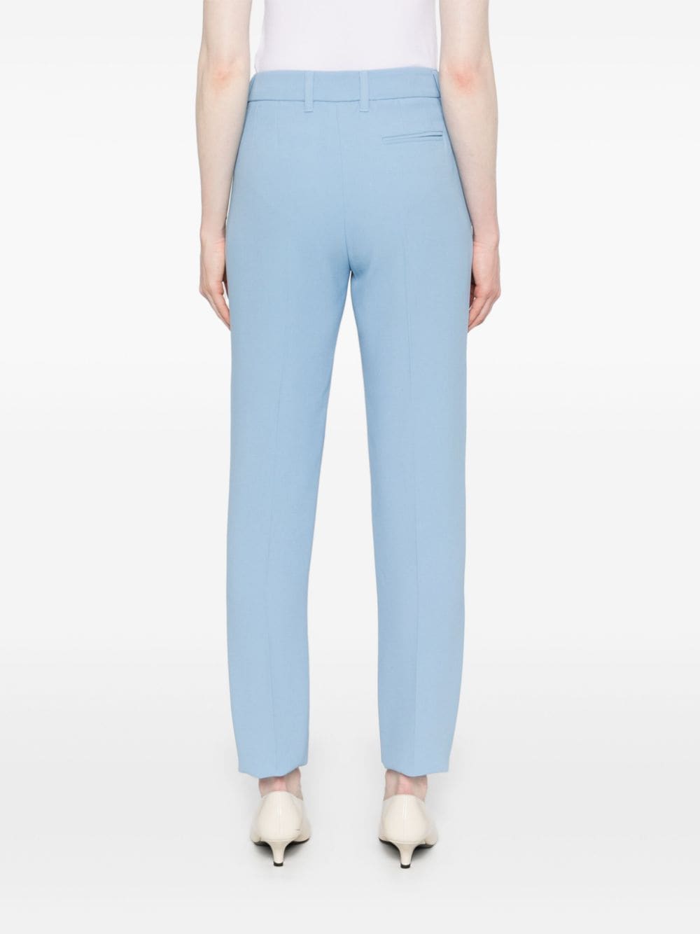 Emporio Armani Trousers Azzurro Viscose Acetate Elastane