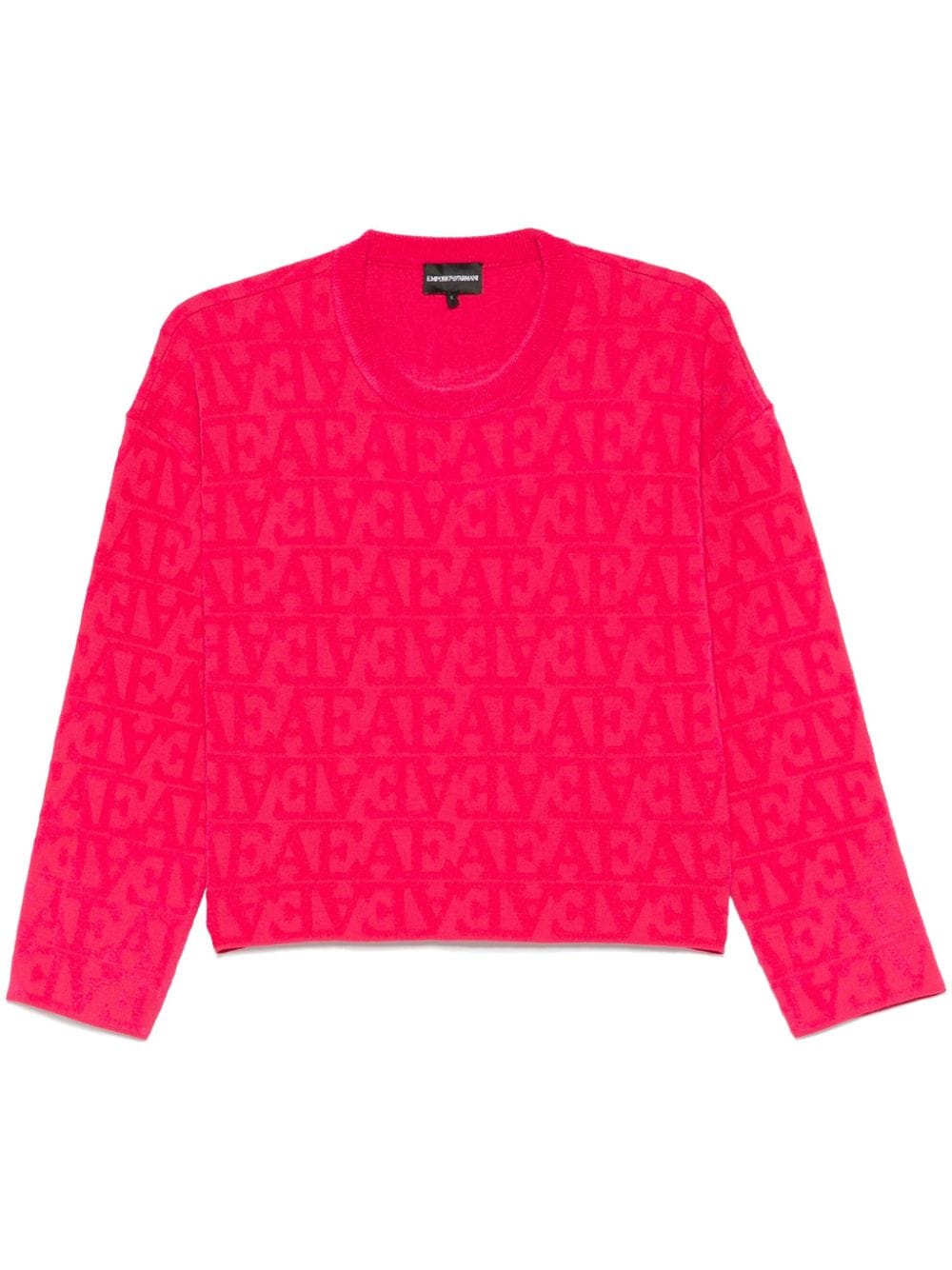 Emporio Armani Sweaters Rosso Viscose