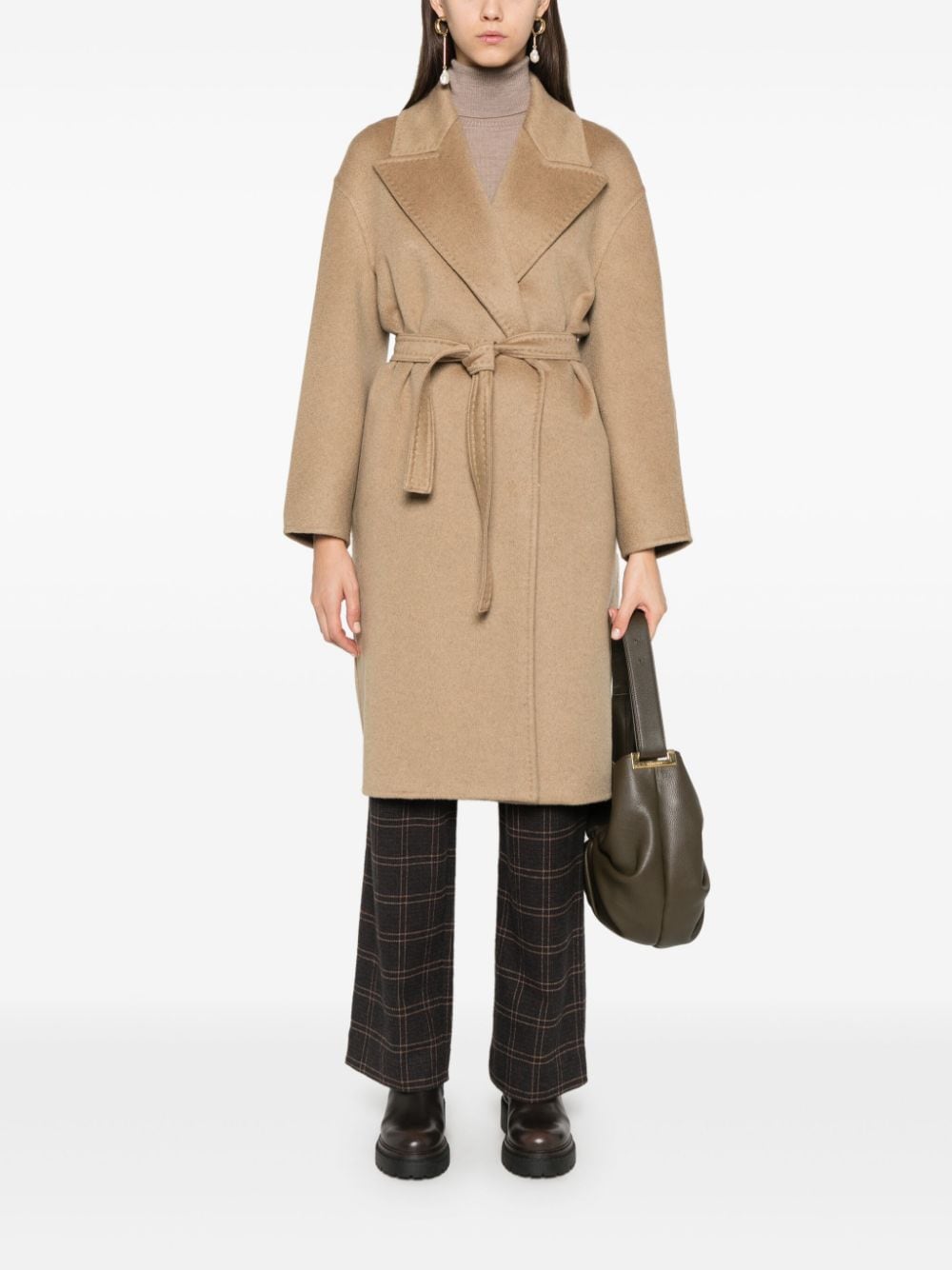 Max Mara Coats Camel Cashmere