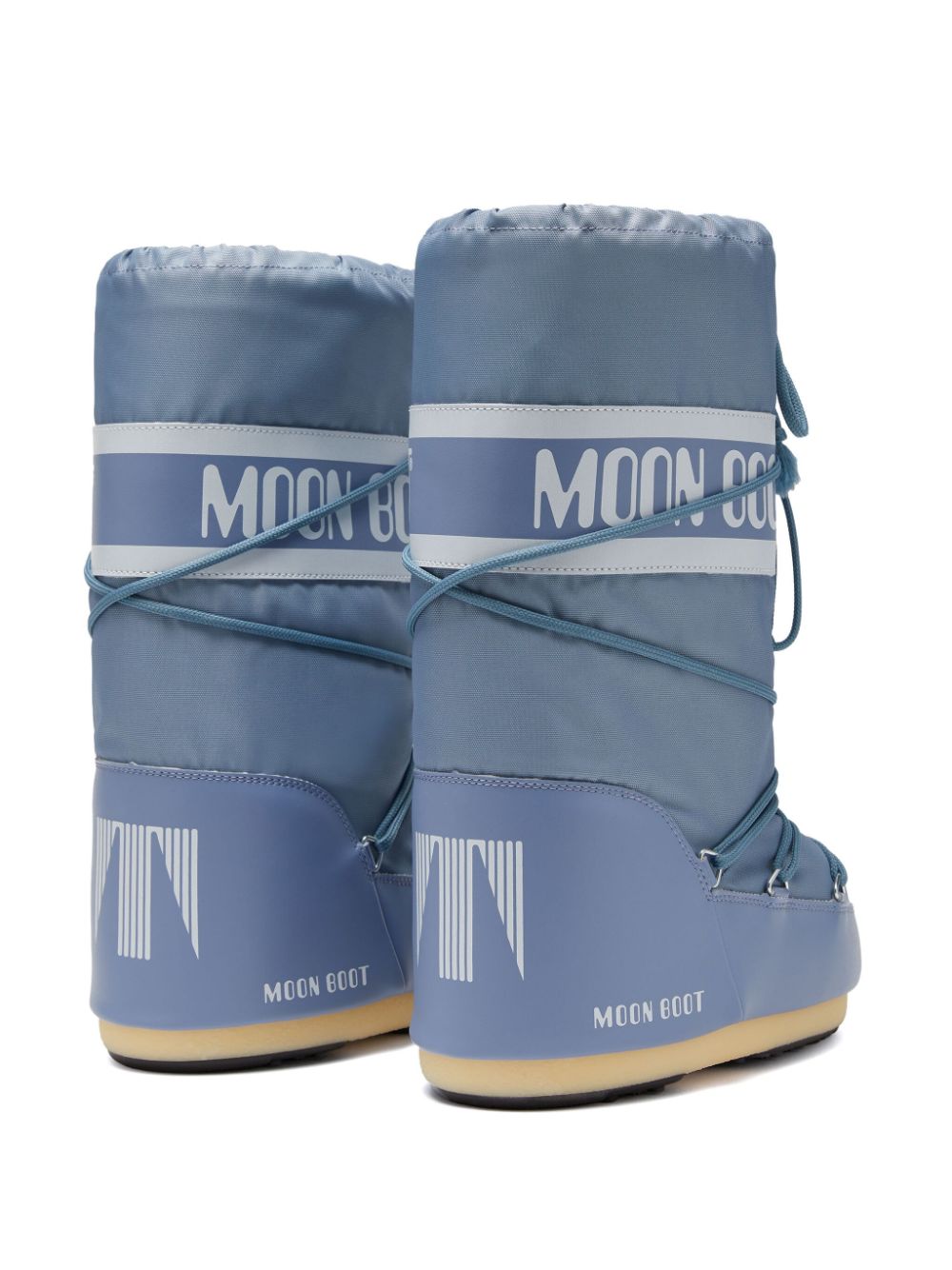 Moon Boot Clear Blue Outer: Sheep Skin/shearling