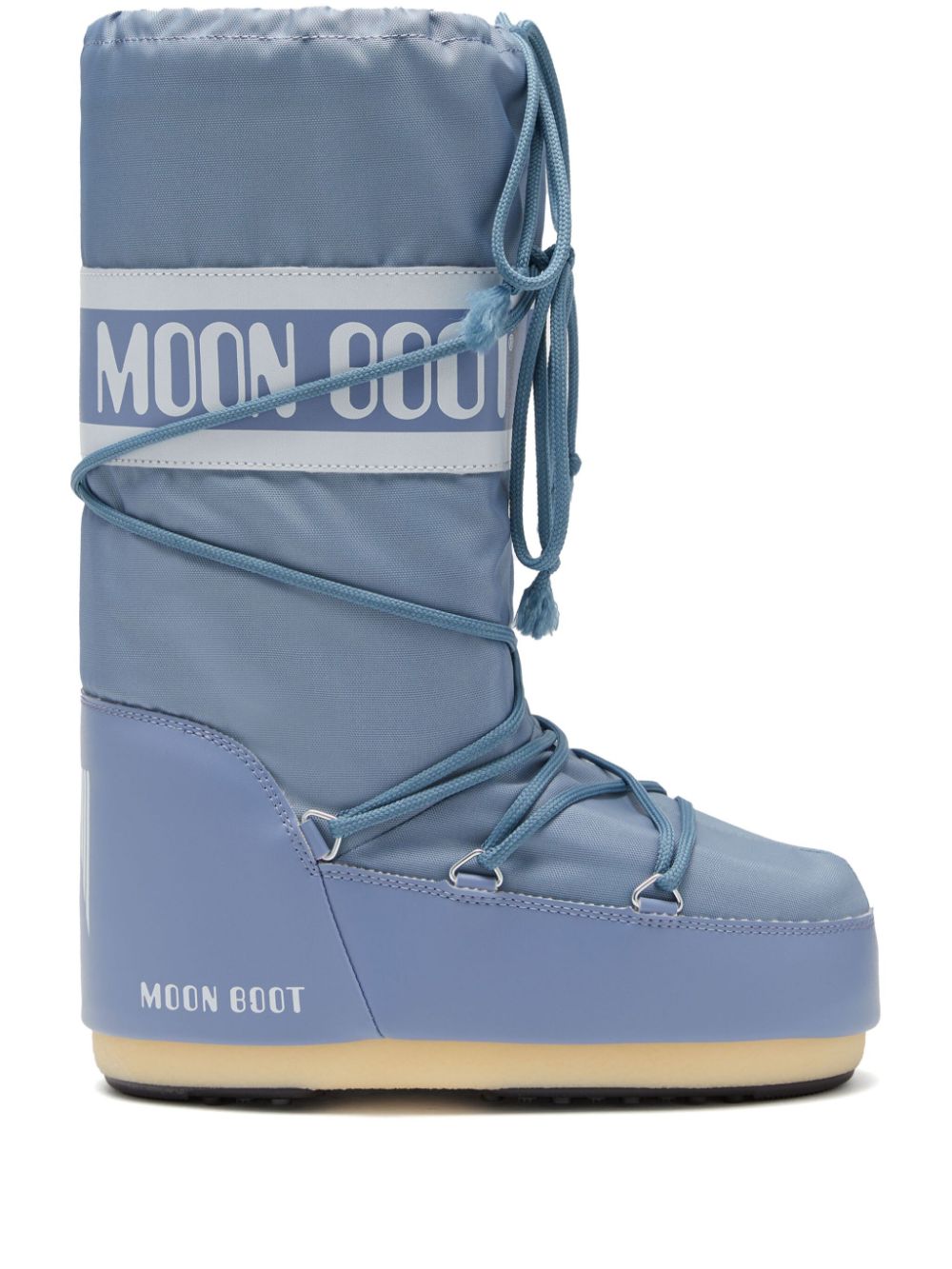 Moon Boot Clear Blue Outer: Sheep Skin/shearling