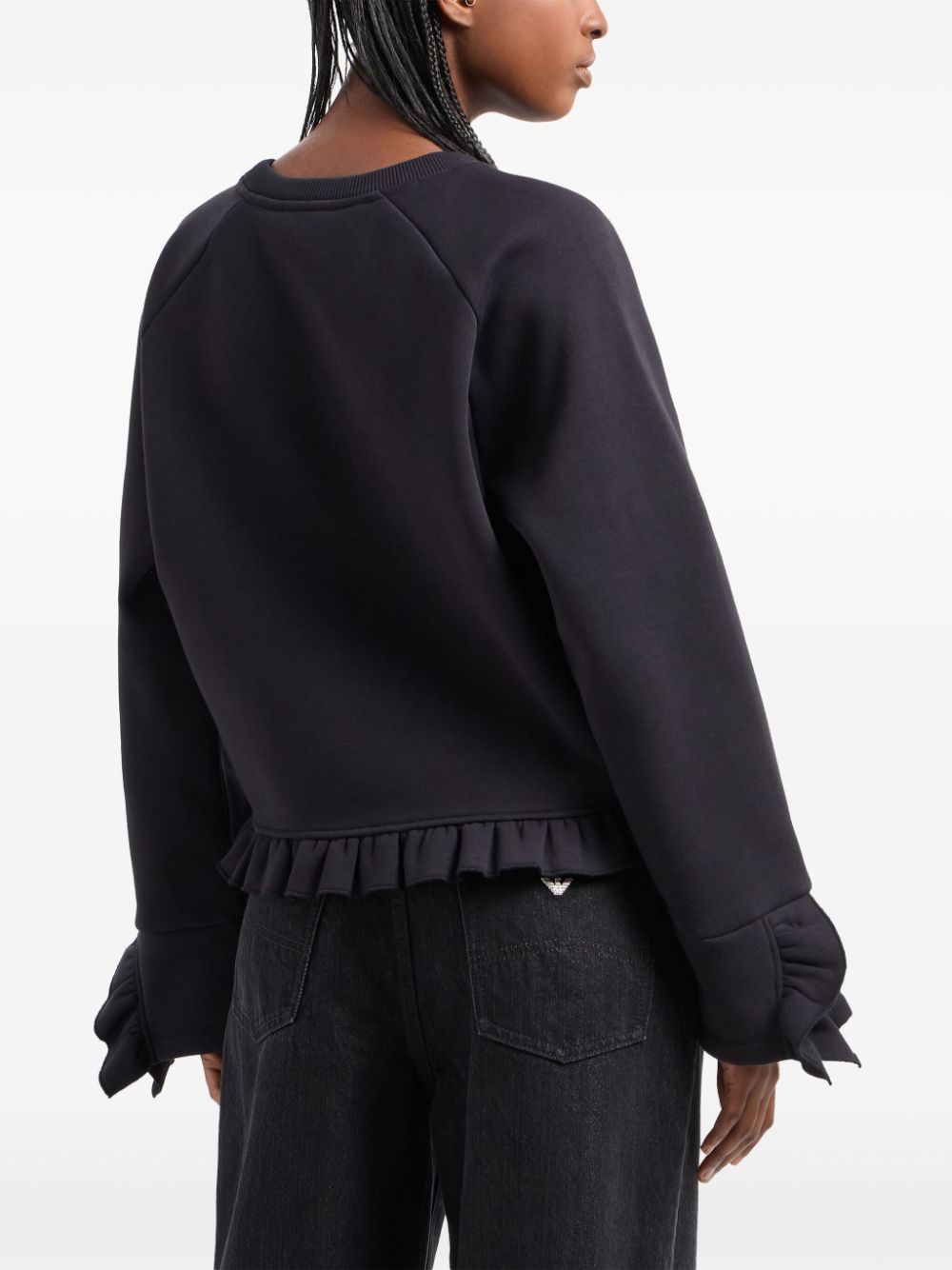 Emporio Armani Sweaters Nero Cotton