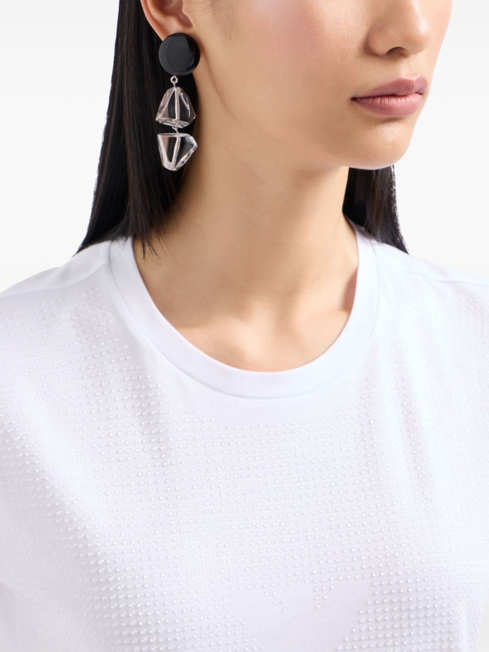 Emporio Armani T-Shirts And Polos Bianco Cotton