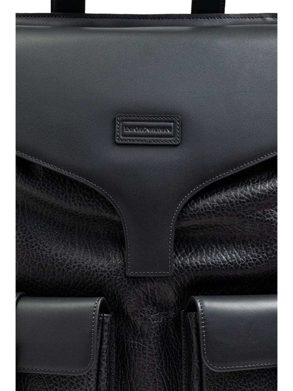 Emporio Armani Exclusive Bags Nero Calf Leather