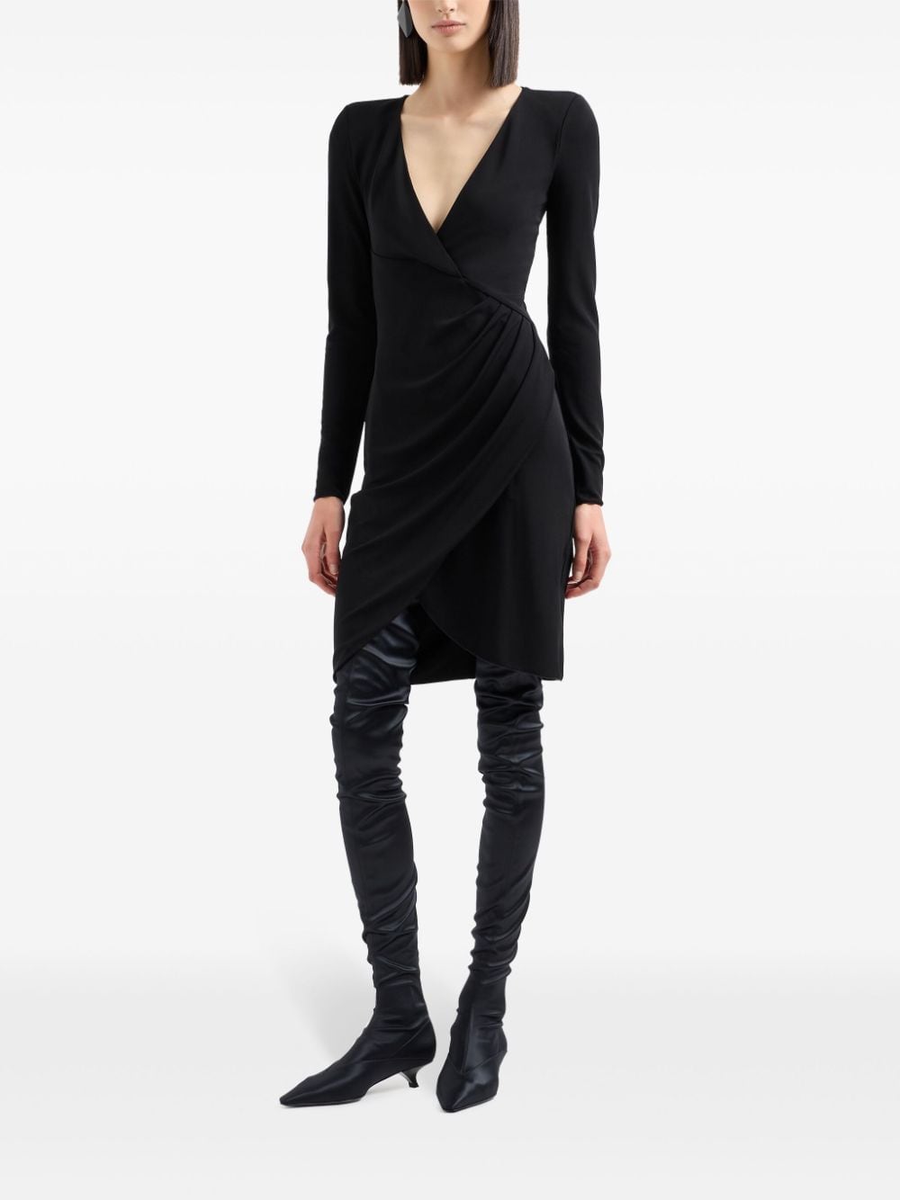 Emporio Armani Dresses Nero Viscose