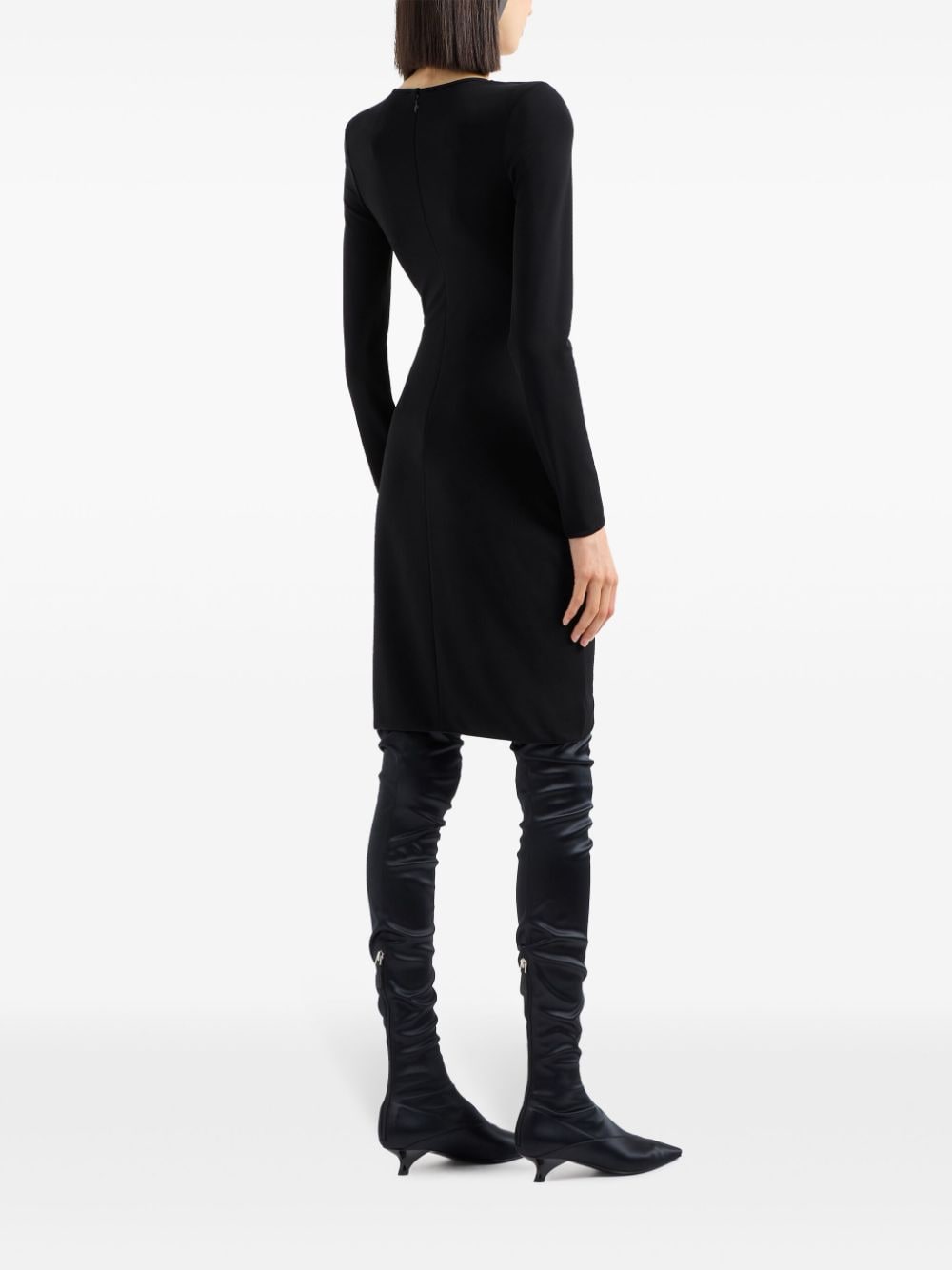 Emporio Armani Dresses Nero Viscose