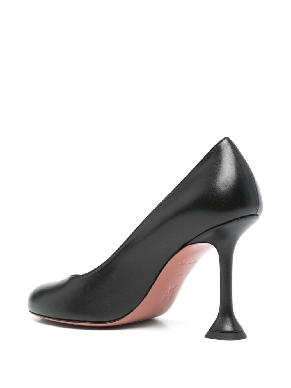 Amina Muaddi With Heel Black