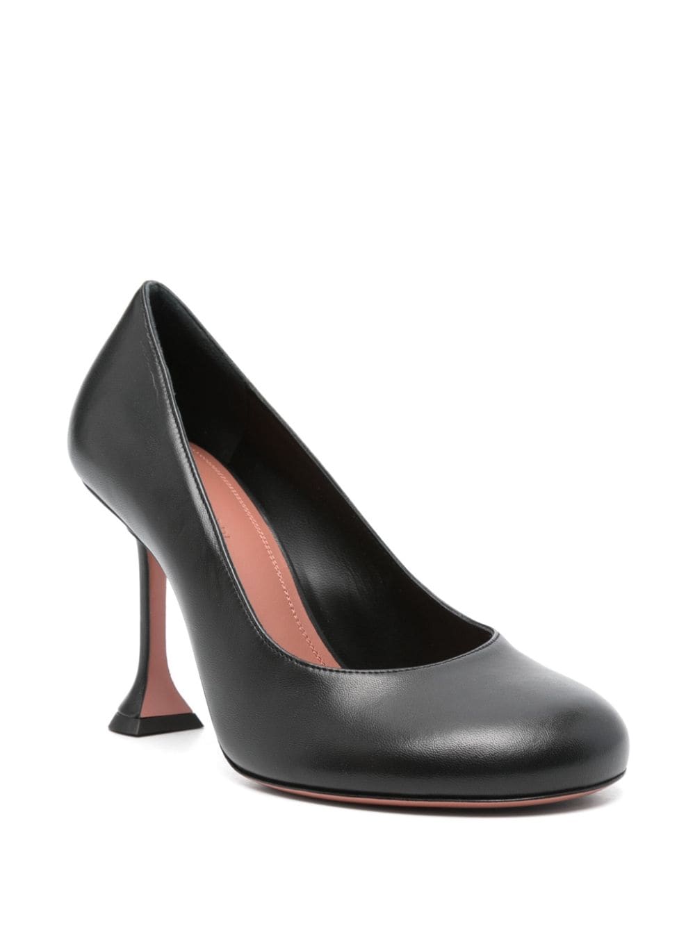 Amina Muaddi With Heel Black