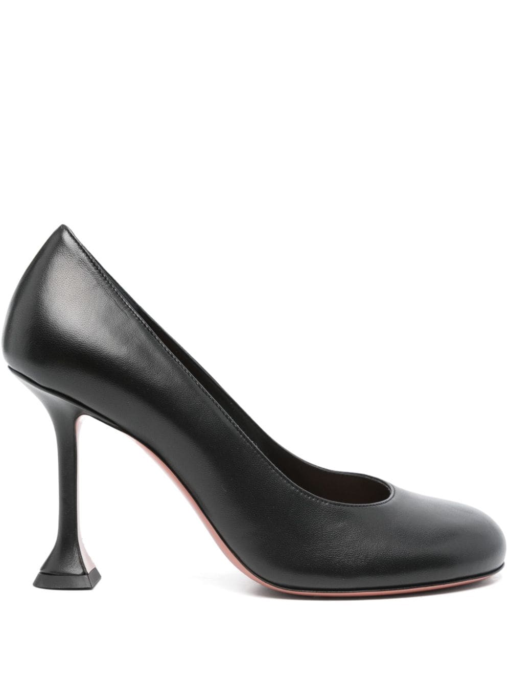 Amina Muaddi With Heel Black