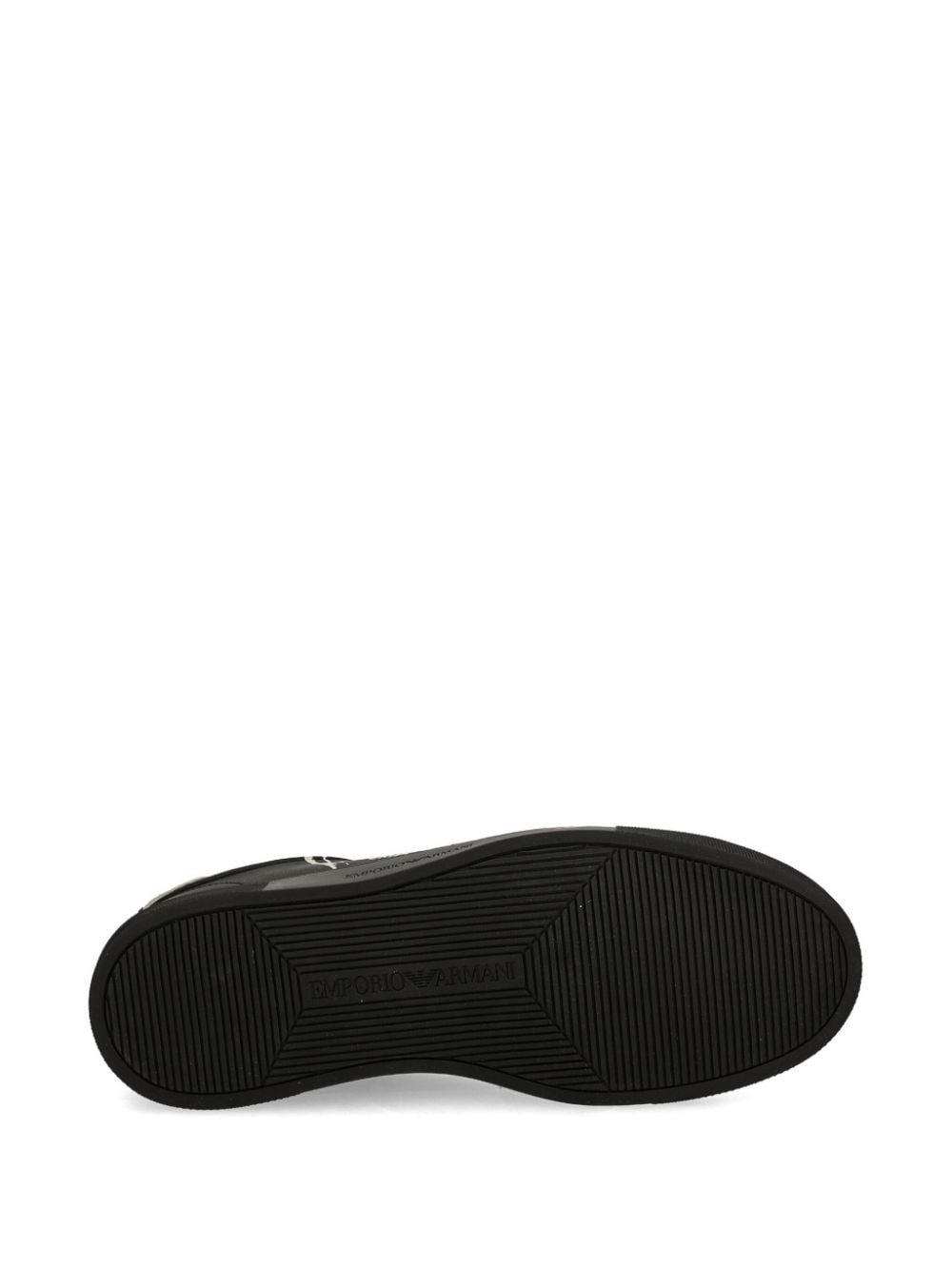 Emporio Armani Sneakers Nero Leather