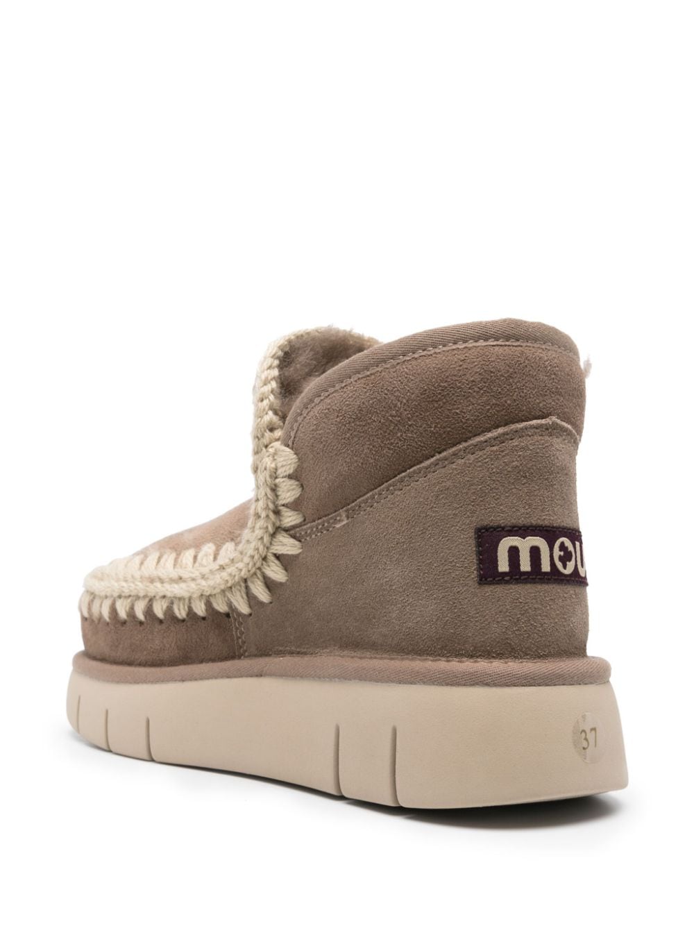 Mou Boots Grey Sheep Skin