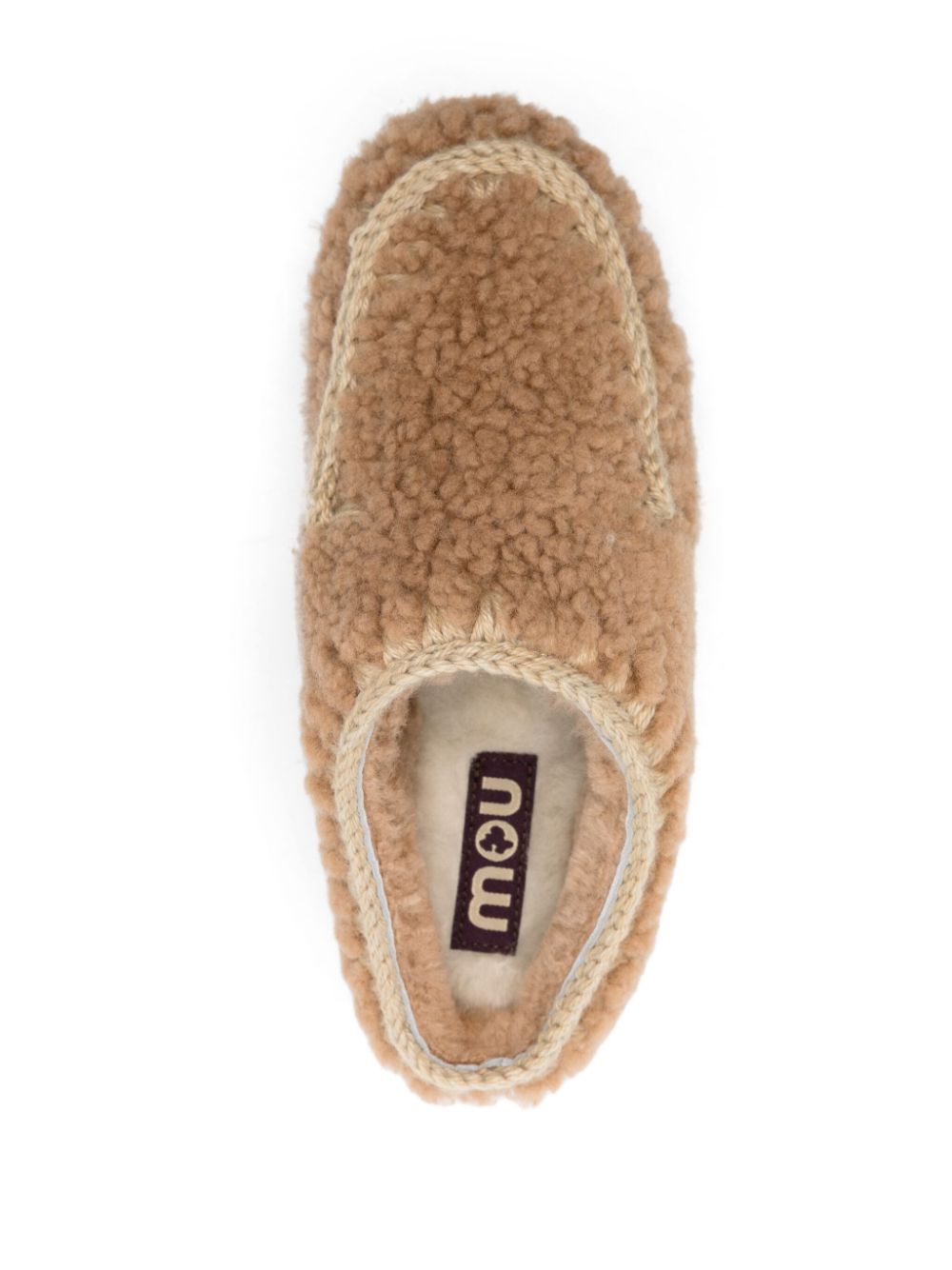 Mou Sandals Leather Brown Sheep Skin