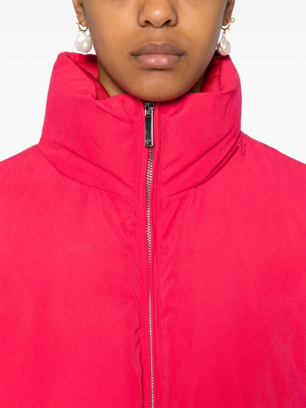 Emporio Armani Coats Rosso Lining: Polyester