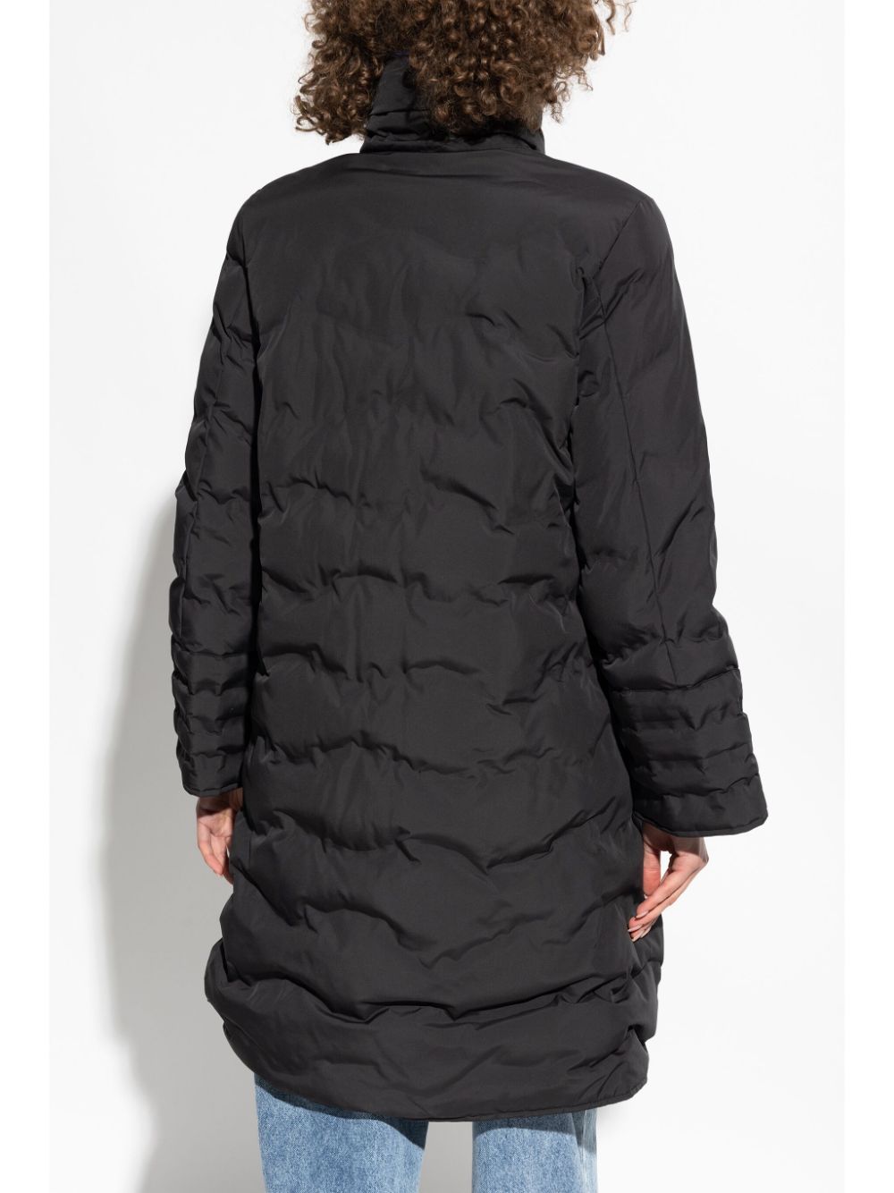 Emporio Armani Coats Nero Polyester