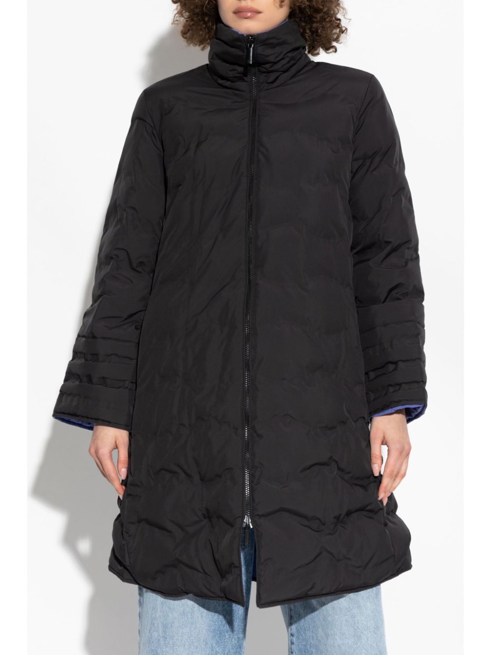 Emporio Armani Coats Nero Polyester